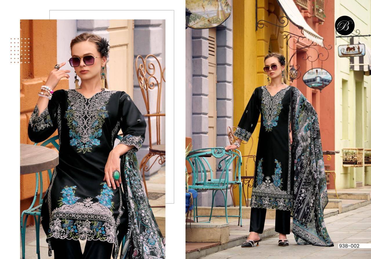 Belliza ombre dress materials Mumbai